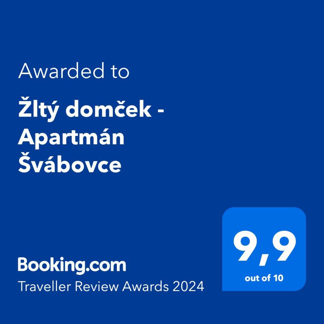 Zlty Domcek - Apartman Svabovce Eksteriør bilde