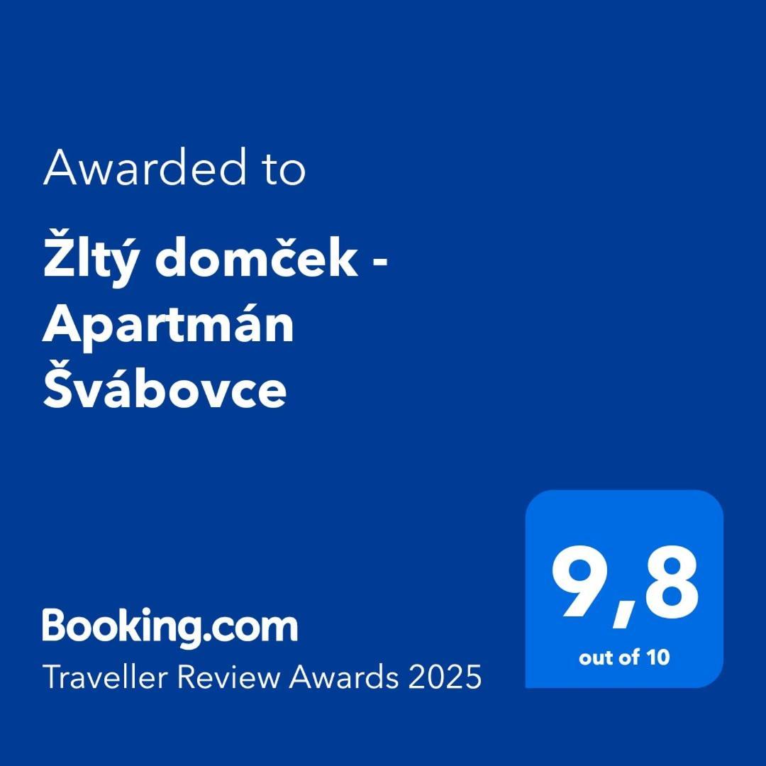 Zlty Domcek - Apartman Svabovce Eksteriør bilde
